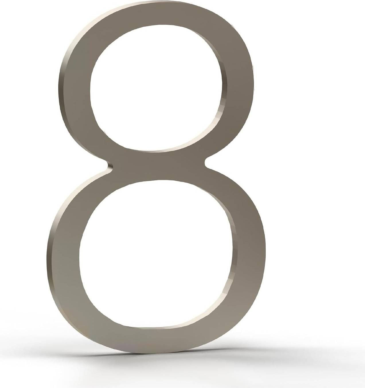 House Numbers 5 Inch Wall Mounted
