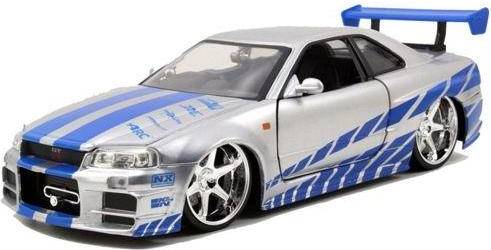 Jada Fast & Furious 2002 Nissan Skyline GT-R R34 1:24