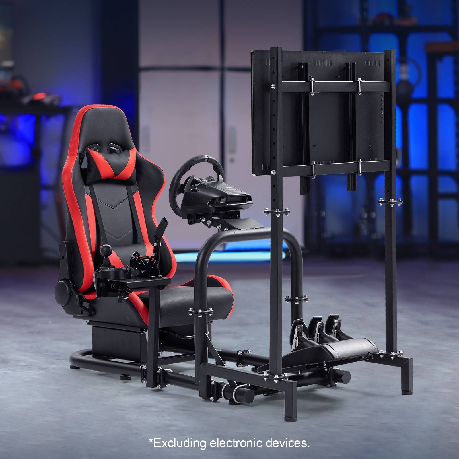 Racing seat Hottoby Racing Simulator Cockpit Adjustable Fit Logitech G29 G920 Thrustmaster