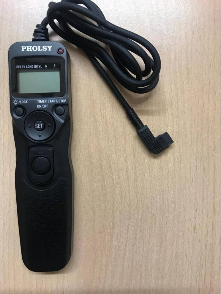 VHBW Pholsy S6 Timer Camera Remote Control Cable
