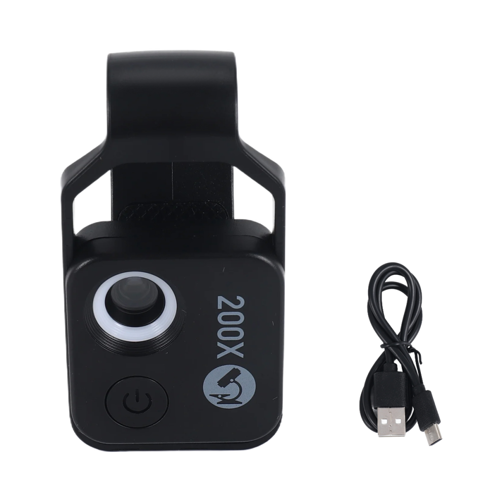 Torribaly 200X Magnification Microscope Add-On Lens