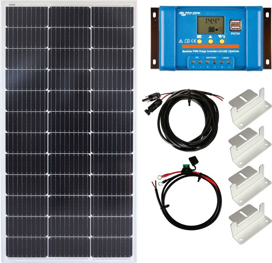 Victron Energy 100W Solar Panel Kit PWM-USB Controller