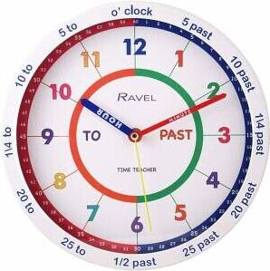 Ravel Time Teacher Design Wall Clock R.KC.06