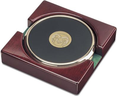 Jardine Gold Colorado State Rams Two-Piece Set Coaster 2pcs