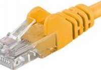 PremiumCord Patchkabel UTP RJ45-RJ45 CAT5e 15m Gul