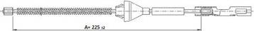 PAGID Rear Right OS Left NS Parking Brake Cable