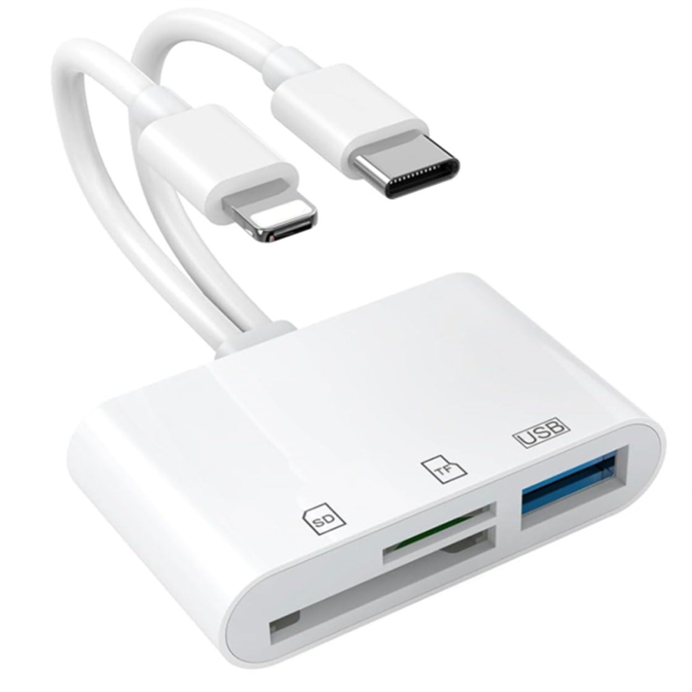 Sd card reader SD Card Reader for iPhone Camera Adapter