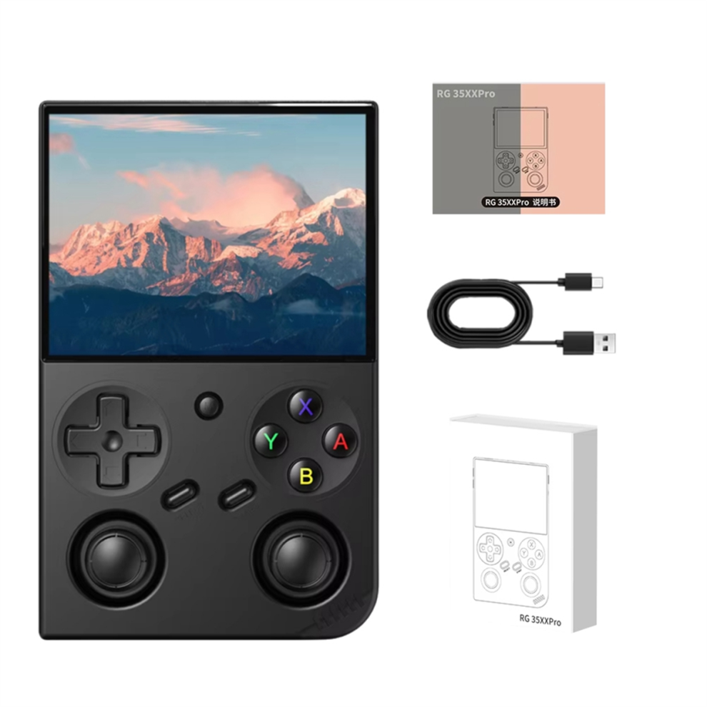 Melitt Handheld Retro Game Console 3.5 Inch IPS