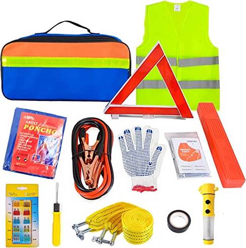 Car emergency kit 12-In-1 Car Emergency Tool Kit