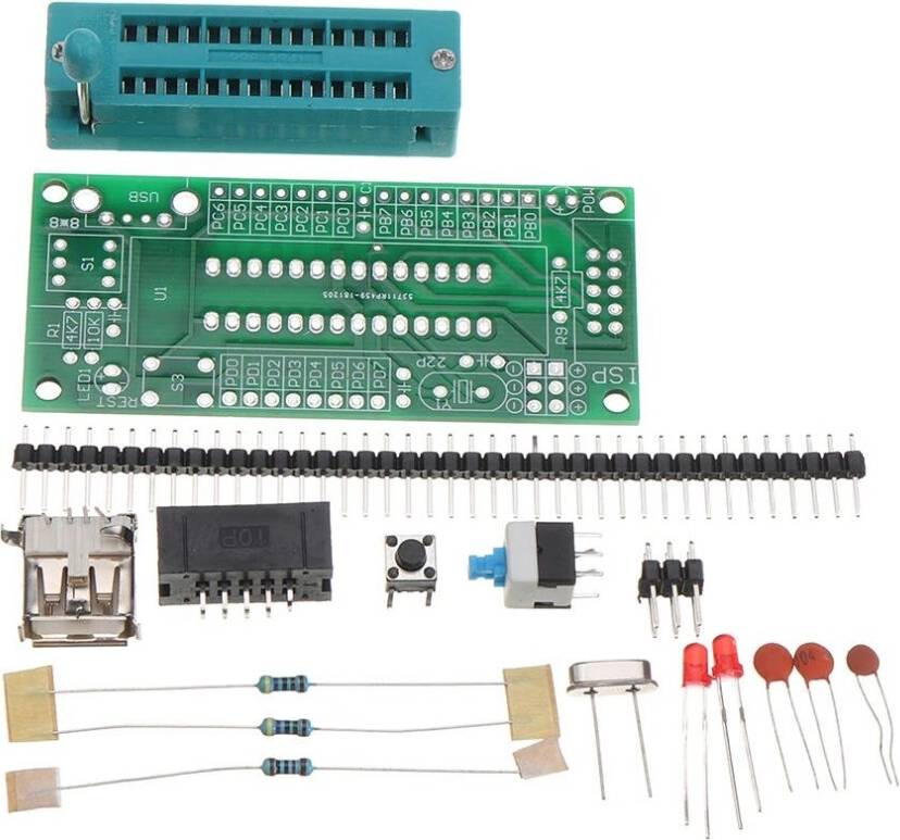 5Pcs DIY ATmega ATmega ATmega AVR Minimum System Kit