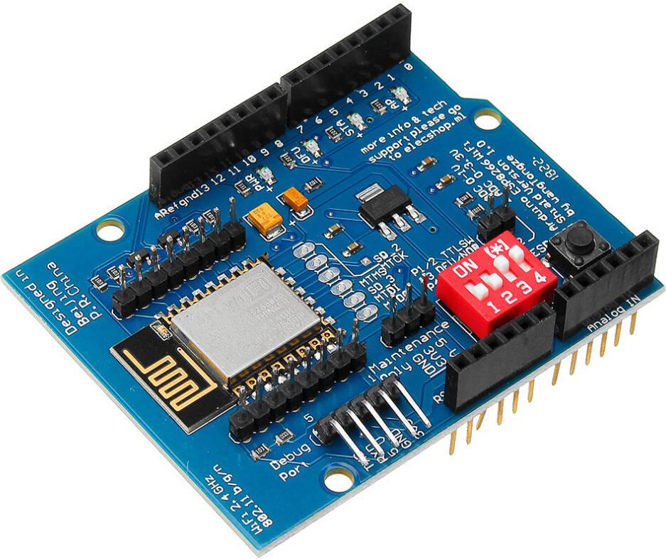 Arduino UNO R3 ESP8266 WiFi Erweiterungsplatine