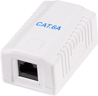 LogiLink Cat.6A Surface Mounted Box RJ45