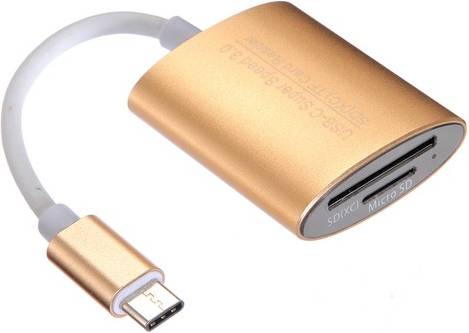 Sd card reader 2in1 USB 3.0 Interface To SD Micro SD Card Reader Adapter
