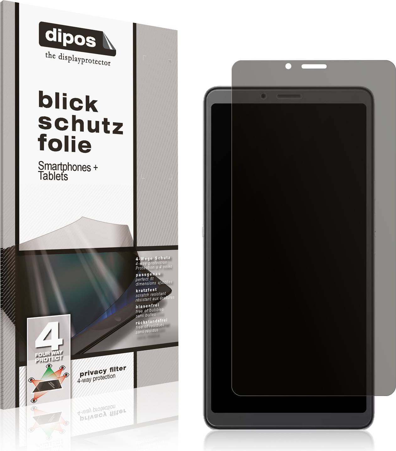 Dipos Hisense A7 Privacy Filter Screen Protector