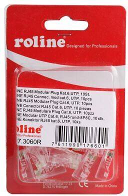 Roline Modular RJ45 Cat6 UTP 8P8C 10 Pack