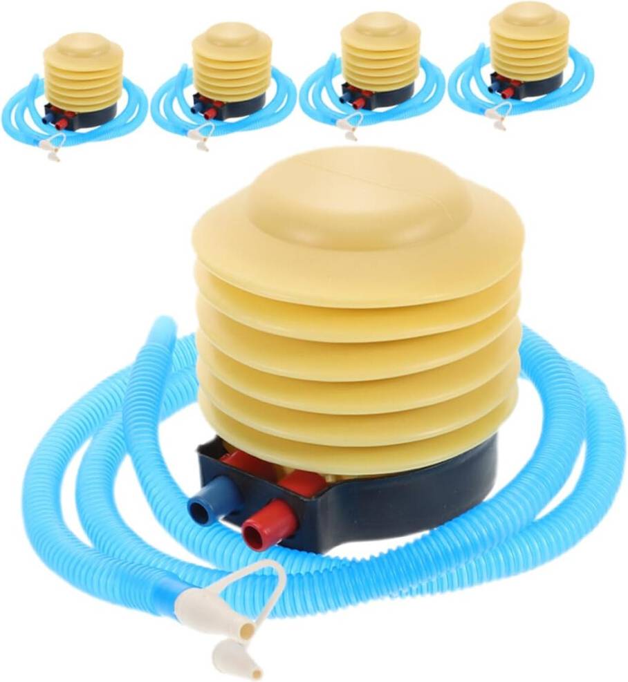 HKHBJS 5pcs Manual Inflatable Foot Pump Pump
