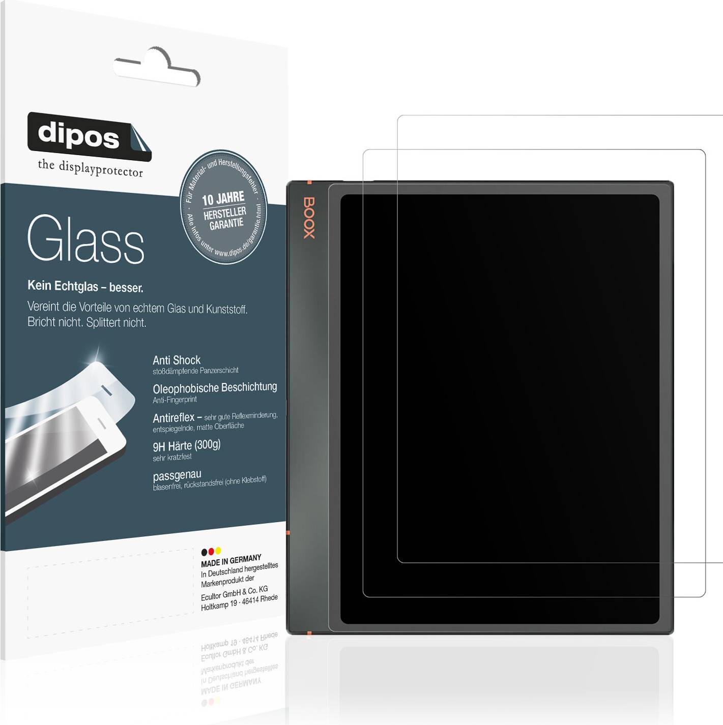 Dipos Screen Protector Onyx Boox Note Air3 Matte 9H