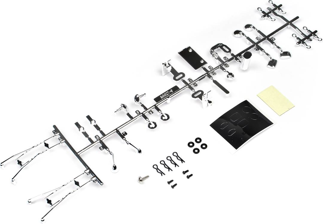 HPI Racing Body Accessories Set Chrome Hp85527