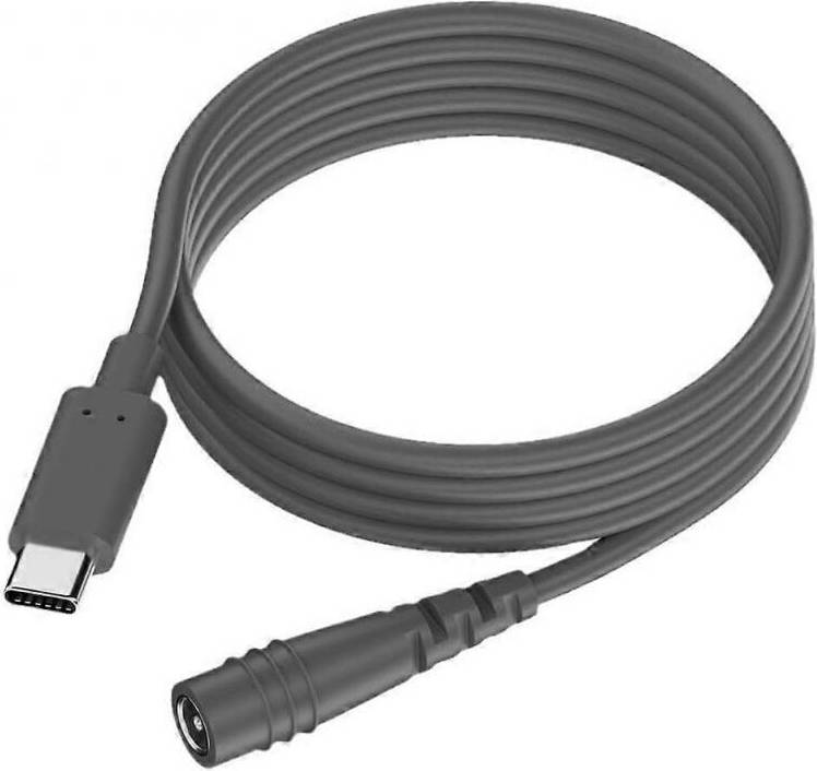 USBC Plug On DC Socket Power Cable 100W