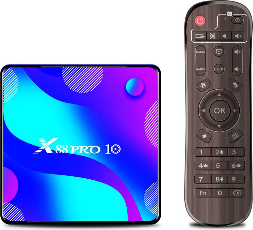 X88 X88 Pro 10 RK3318 Quad Core 4K TV Box