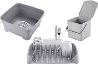 Grey Kitchen Caddy Bundle