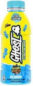 Ghost energy drink Ghost Hydration Sour Patch Kids Blue Raspberry 16.9oz