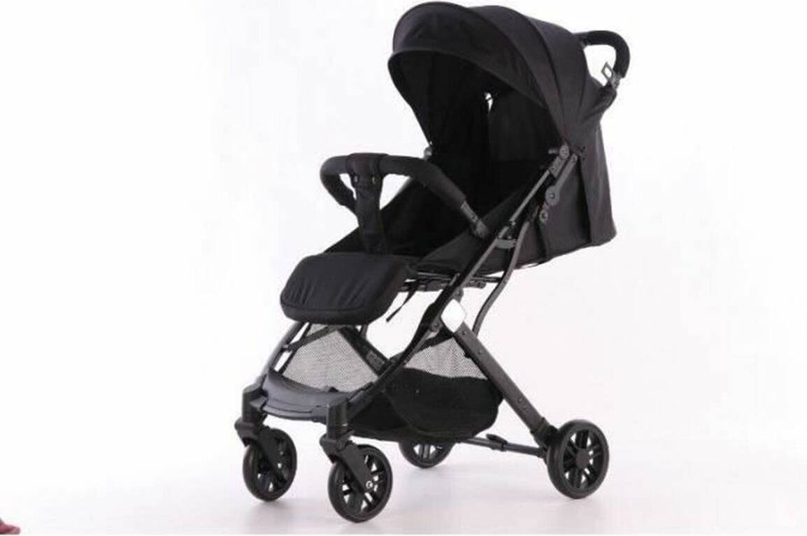 Nania Poussette Compacte MYLA 4 Roues Noir