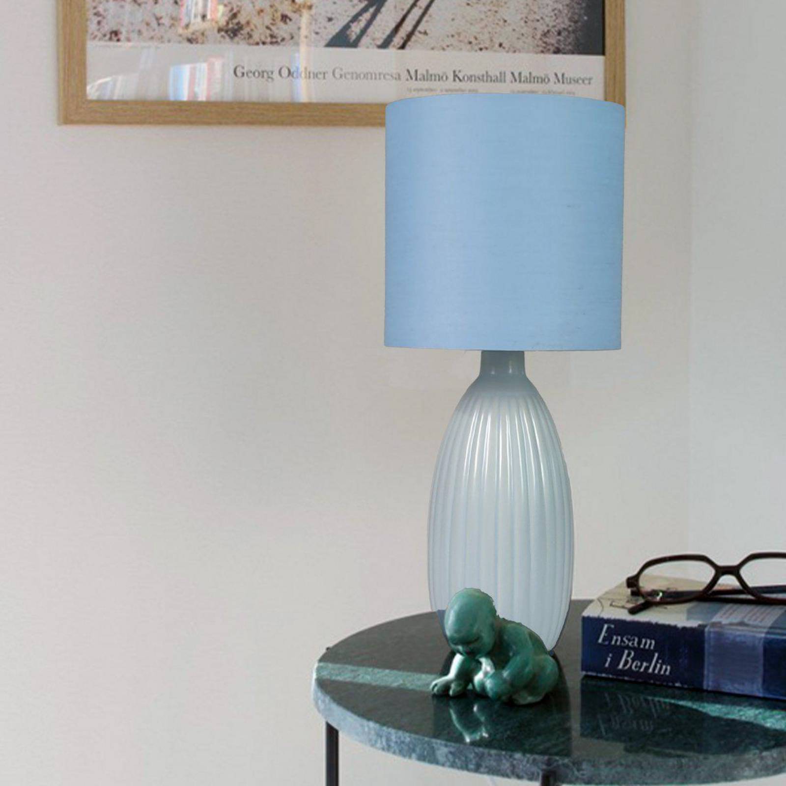 Uno Blue 37 cm Textile Ceramic
