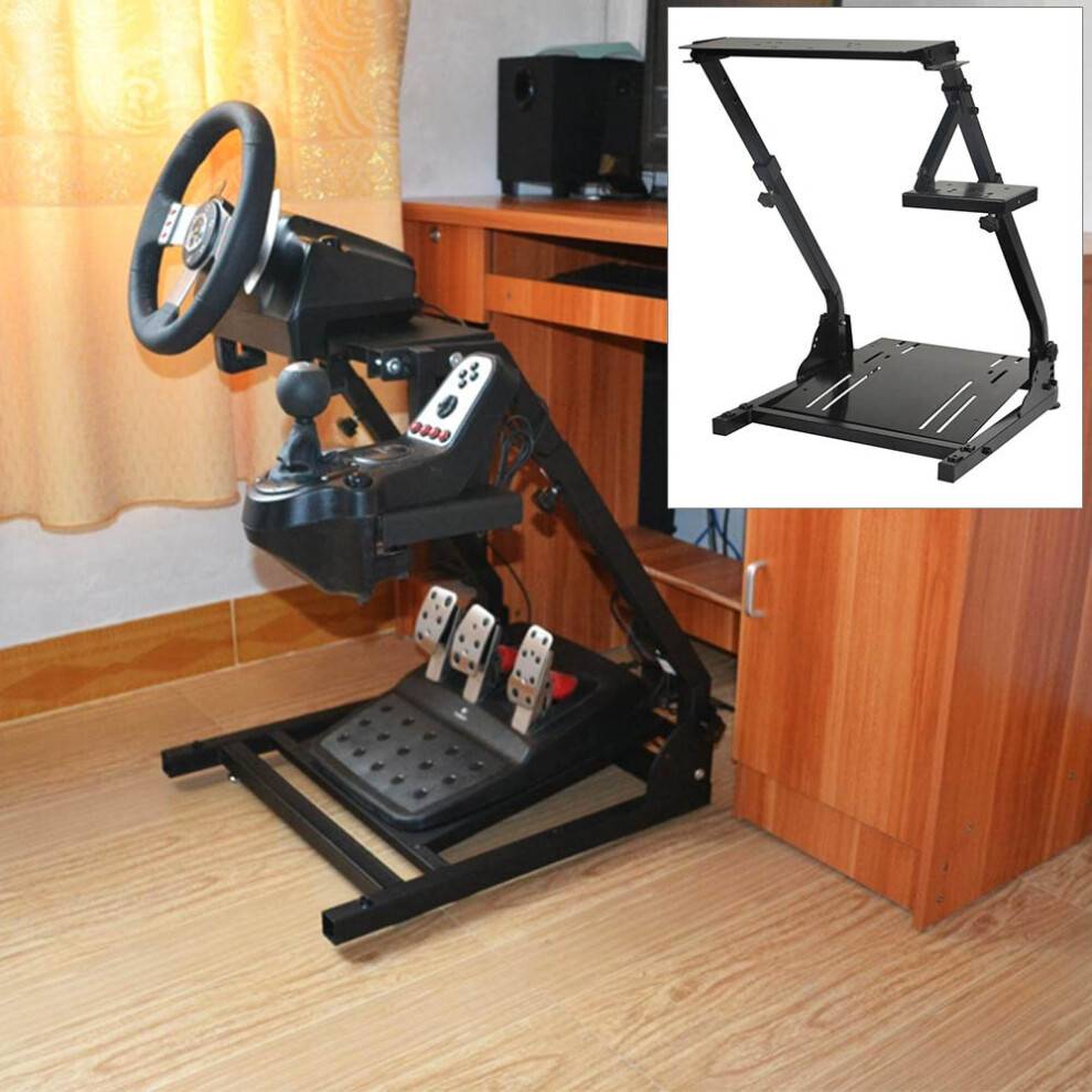 Steering wheel stand Adjustable Steering Wheel Stand Game Racing Shifter