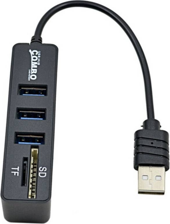3 Port USB Hub 2.0 Multi Splitter