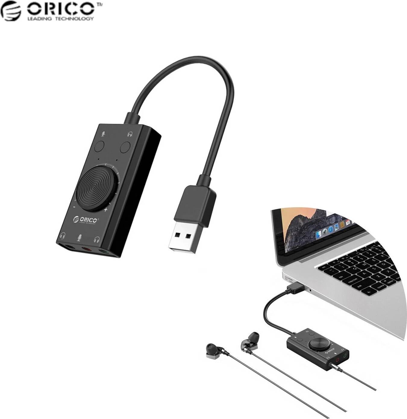 Orico SC2 External Multifunction Sound Card