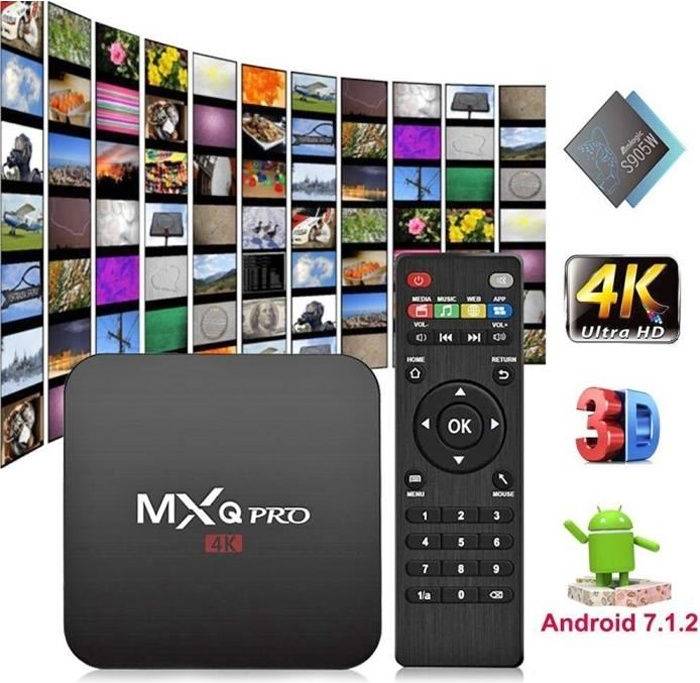 Tv box Décodeur Multimédias Smart TV Box Android 7.1