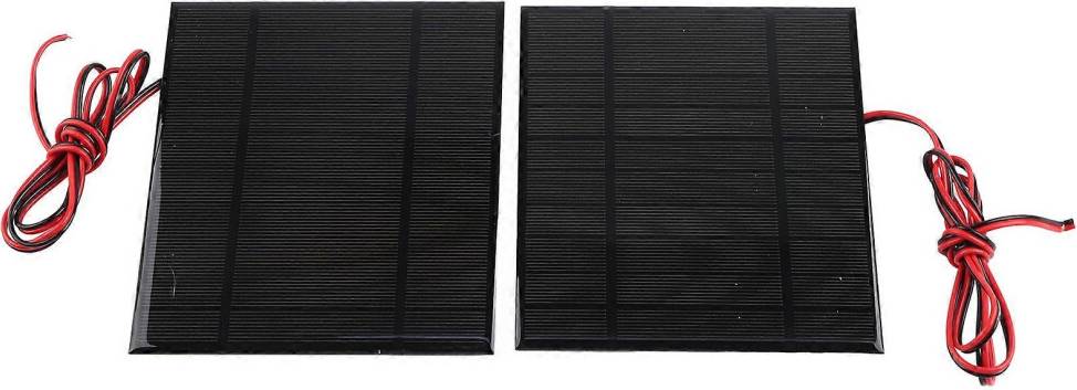 2pcs DC5V 500mA Solar Panel Module