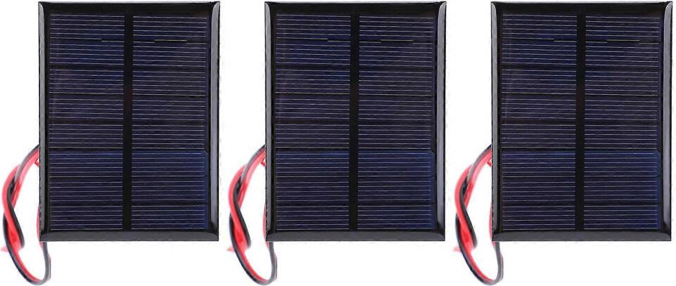 3pcs DC4V 150mA Solar Panel Module
