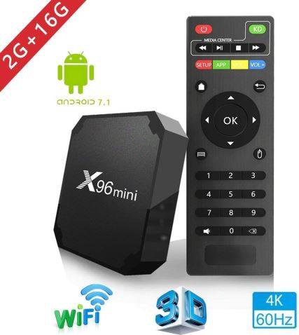 Tv box X96 Mini Multimédia TV BOX Android 7.1.2