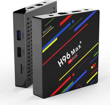 Tv box android 8.1 Keshen H96 Max Plus RK3328 Android 8.1 TV Box