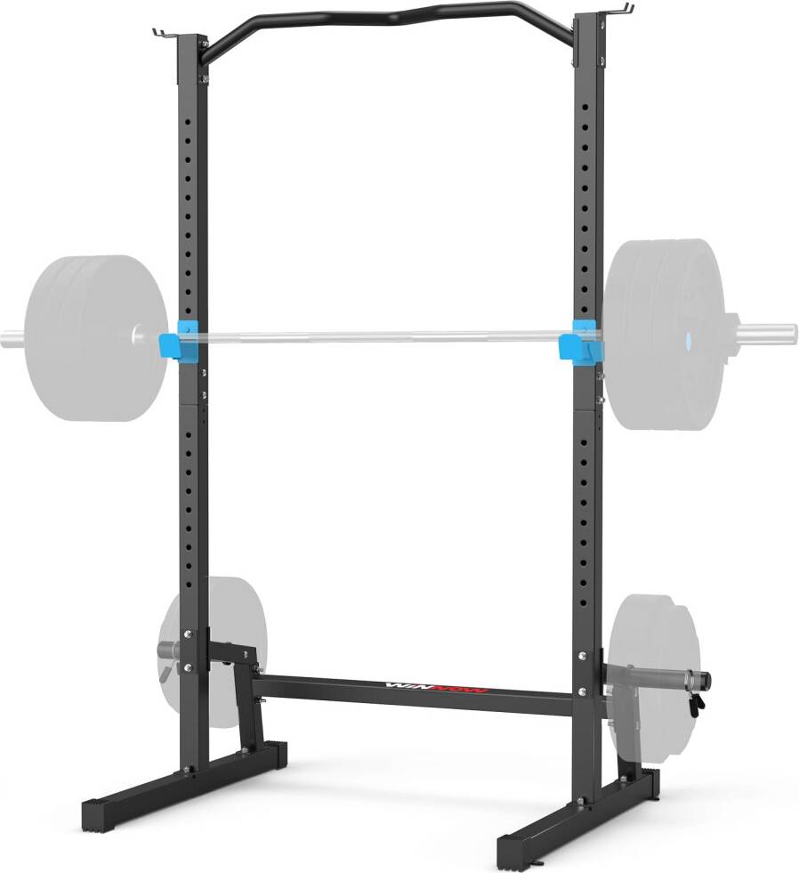Pull up bar tower Height Adjustable Squat Rack Power Cage