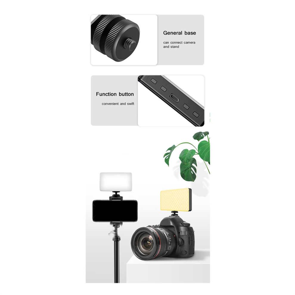 Torribaly 2500K-9000K LED RGB Camera Light Kit