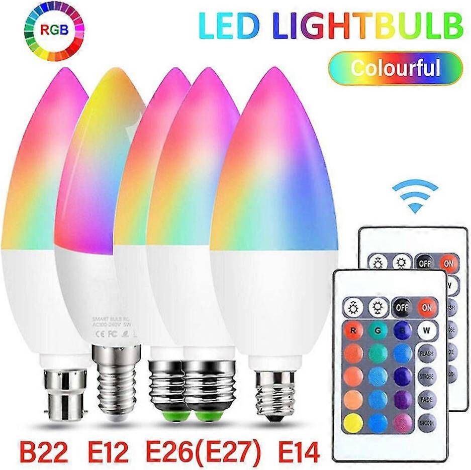 Furtalk RGB LED Color Changing Light Bulb