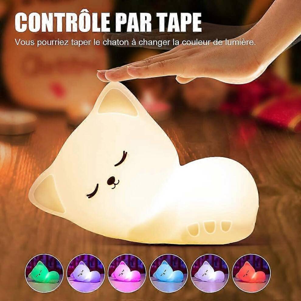 Portable LED Cat Child Night Light