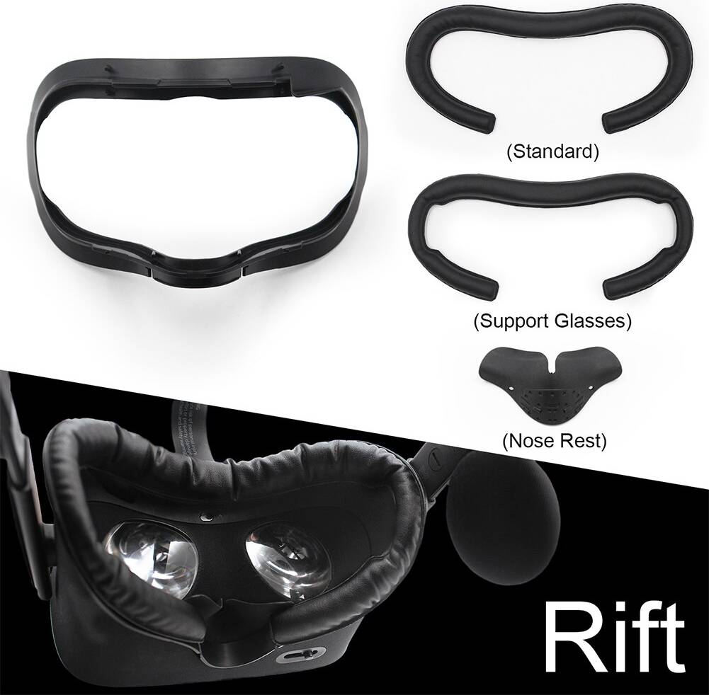 Oculus rift VR Mask Cover för Oculus Rift - Black