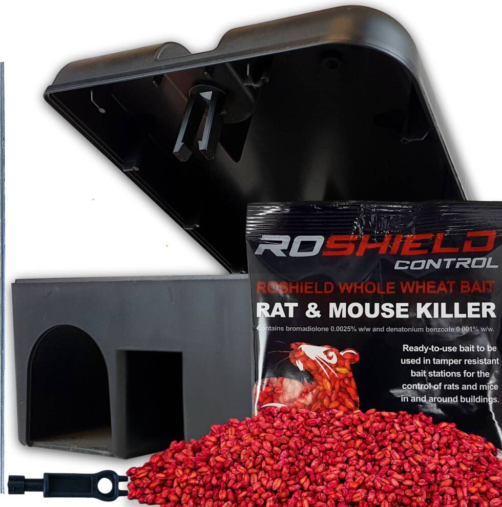 Roshield Rodent Box Wheat Kit
