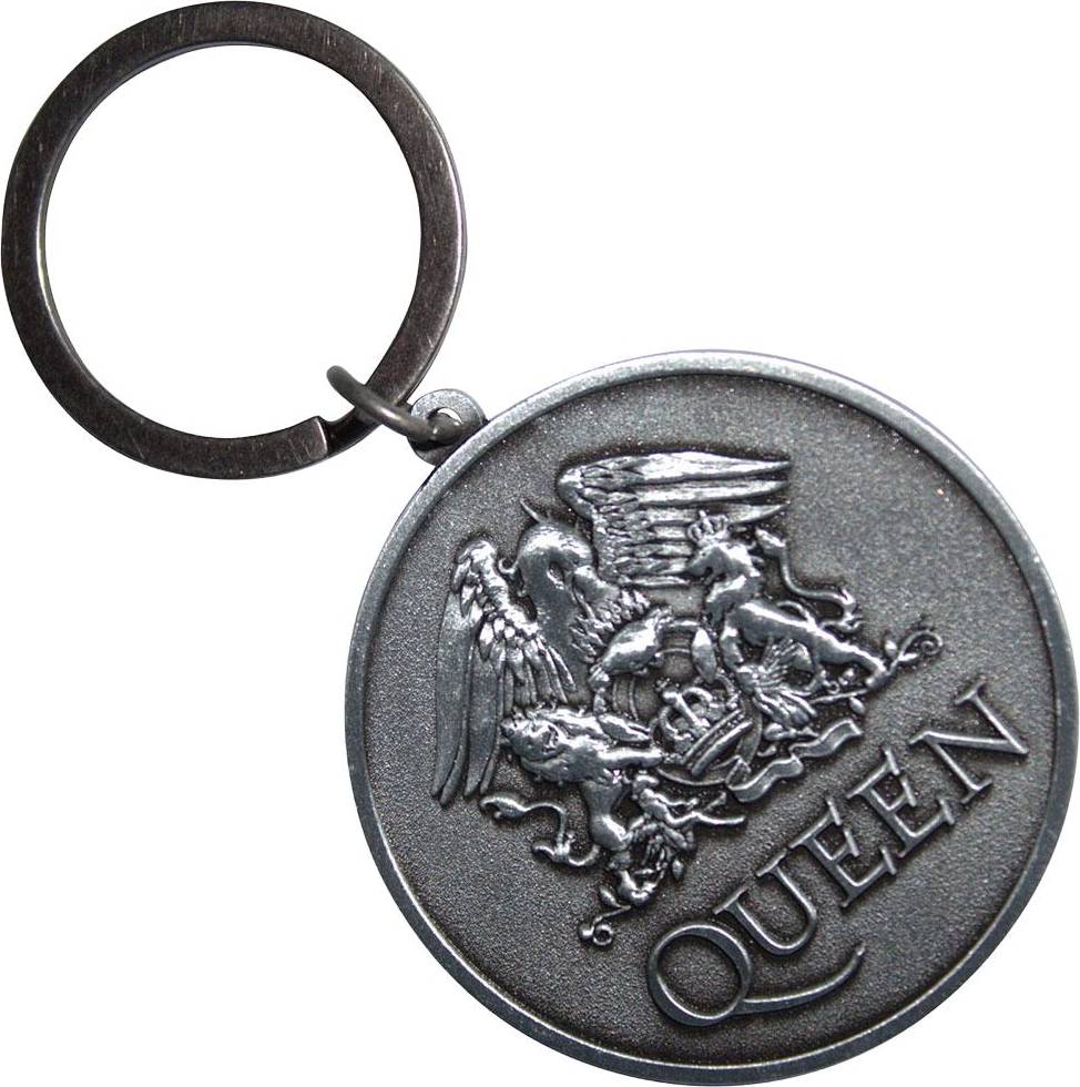 Double Sided Keyring - Silver