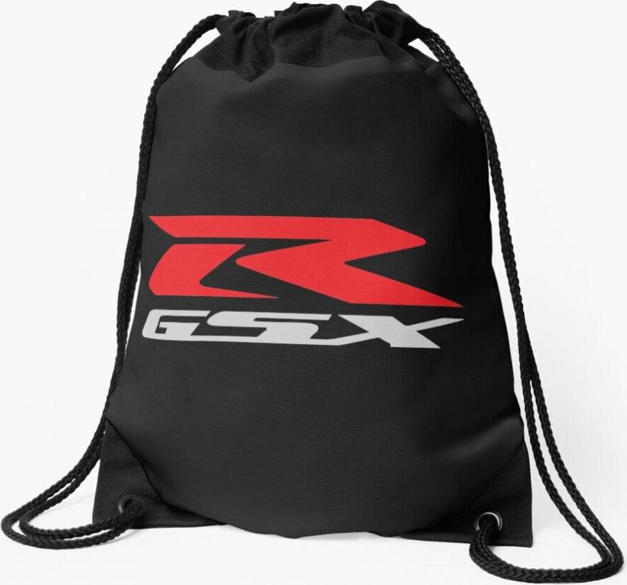 Famgem Drawstring Bag GSX-R Sport Gym Shoe Backpack