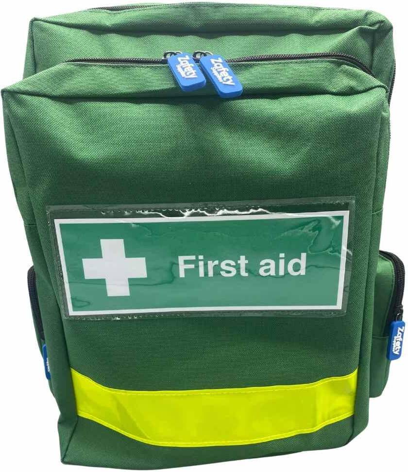 Safety First Aid First Aid Backpack Rucksack Green
