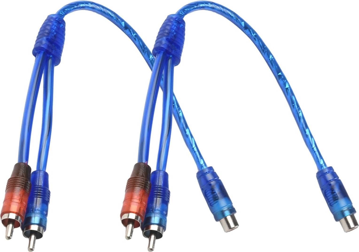 2pcs Audio Cable Y Splitter Adapter