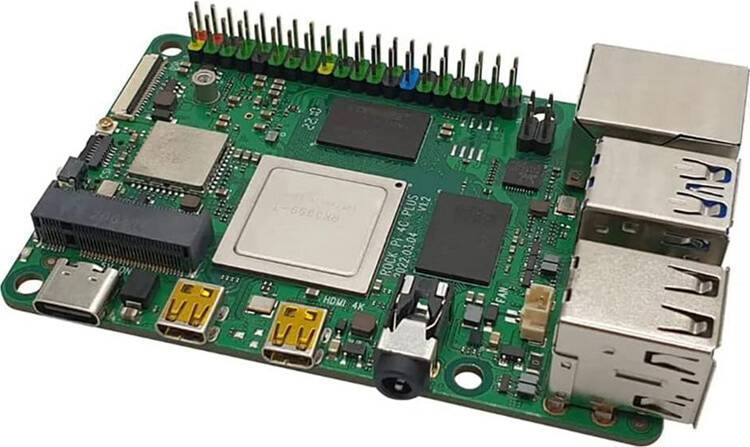Tlily Rock Pi 4C RK3399 Single Board Computer