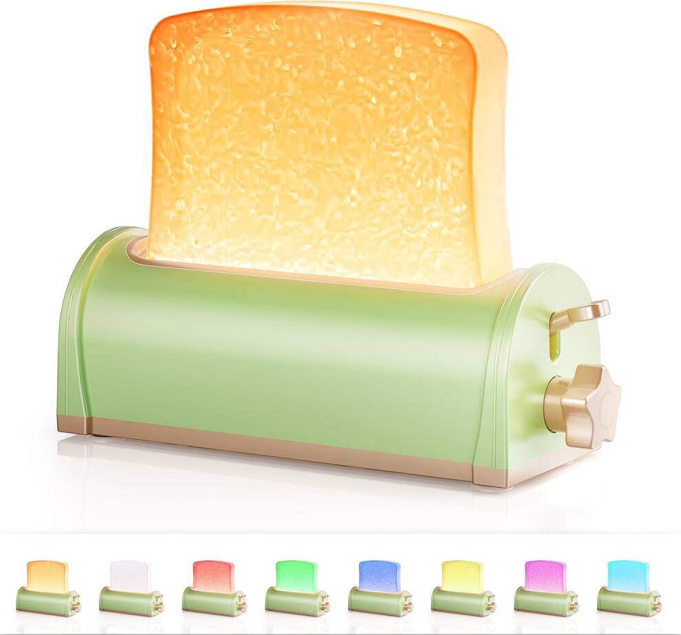 Tianfu Rechargeable LED Toaster Night Light