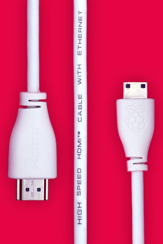 Raspberry Pi Zero Mini HDMI Cable 8 mm
