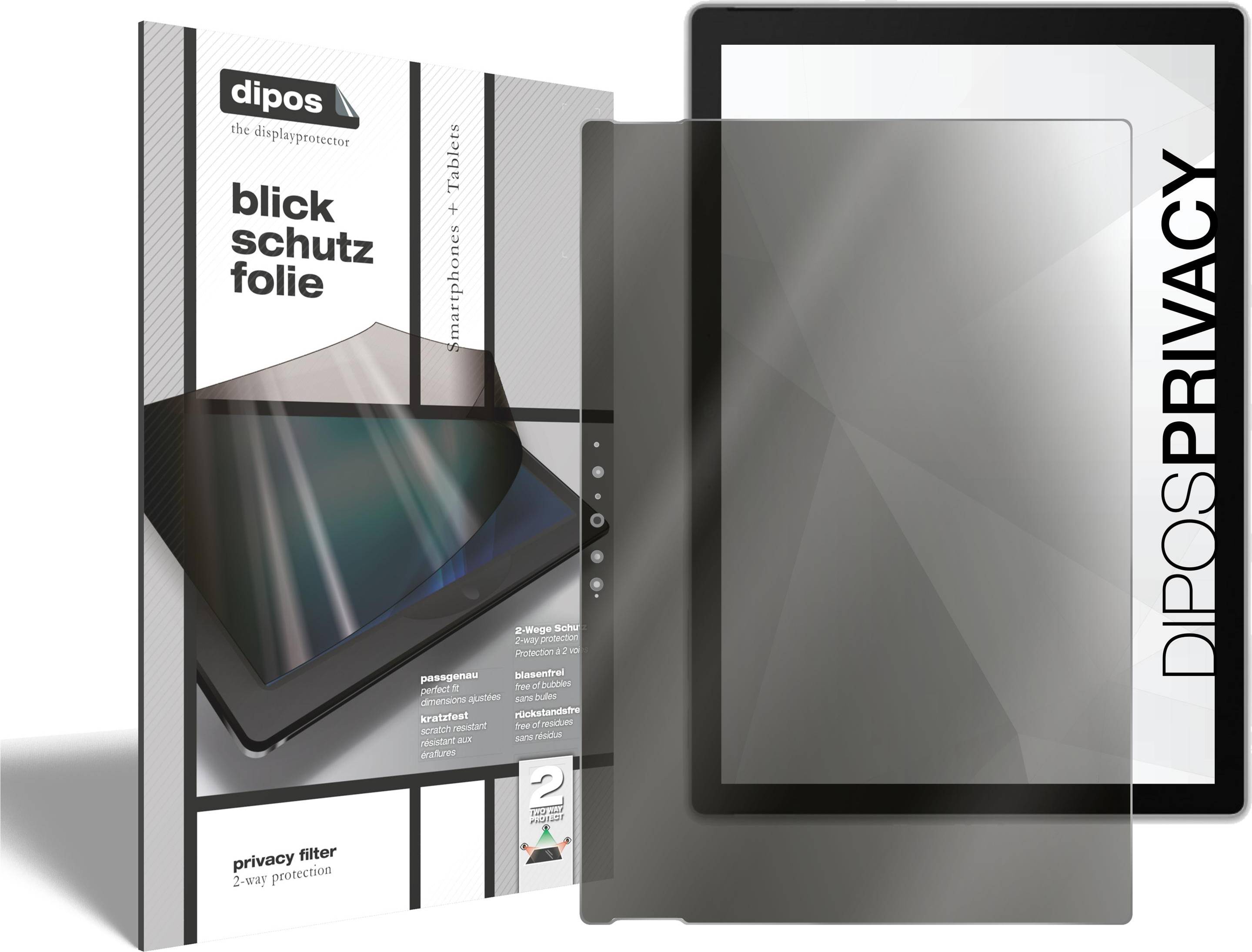 Dipos Surface Pro 7 Plus 2-Way Screen Protector